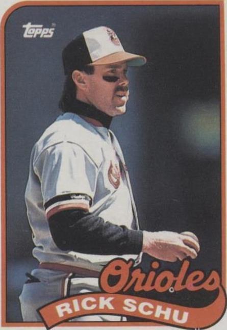 1989 Topps - Rick Schu #352 - 1 of 1