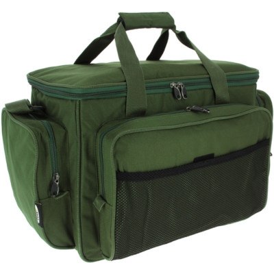 XL Angeltasche Carryall mit Isolierung 56x29x32cm Tackle Bag mit 3 Außentaschen