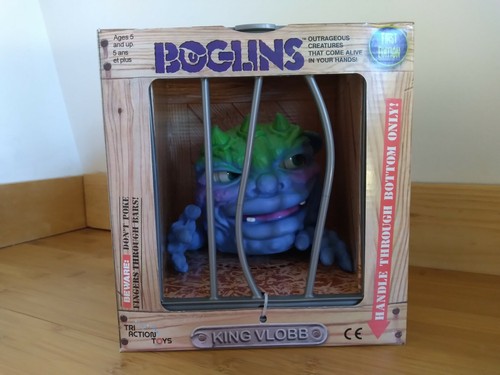 Tri-Action Toys Boglins King Vlobb 8" Foam Monster Puppet - First Edition