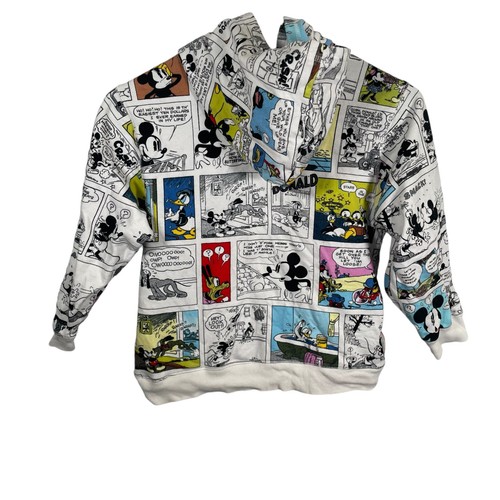 Disney Comic Strip All Over Print Hoodie Youth Small 5/6 Pullover Sweatshirt * - Picture 7 of 7