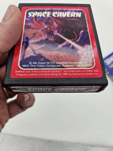 Space Cavern Infiltrate Apollo Games Lot ATARI 2600 CIB Complete Box Manual VGC - Picture 16 of 24