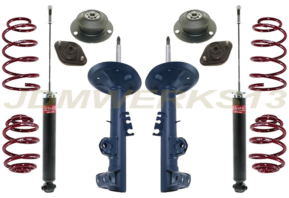 FCS STRUTS SHOCKS Strut Mounts & VOGTLAND SPRINGS KIT for BMW Z3 4 cyl ...
