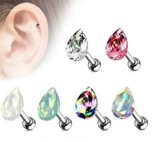 Teardrop tragus sale earring