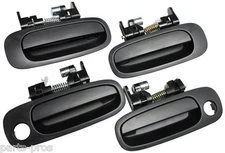 New Outside Exterior Door Handle 4-piece SET / FOR 1998-02 COROLLA & PRIZM