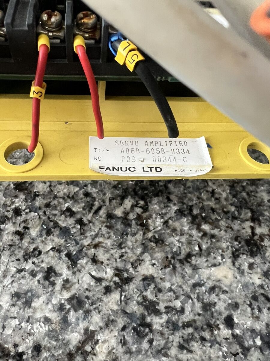 FANUC SERVO AMPLIFIER A06B-6058-H334 | eBay FANUC SERVO AMPLIFIER A06B-6058-H334 | eBay