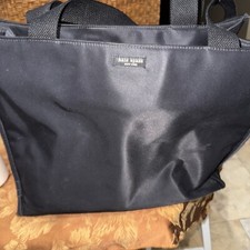 Kate Spade Black diaper Bag with changing pad
