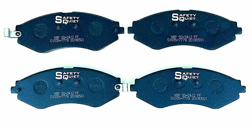 Pastillas de freno delanteras para Chevy Aveo Aveo5 Spark Suzuki Forenza 1.6L 2.0L D1035 2 cajas Foto 4 de 4