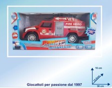 x Pronto Intervento Pompieri Con Luci E Suoni Giocattolo Gioco Bambini sar