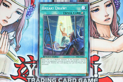 yugioh spell cards to draw Yugioh Spell Card Break! Draw! SBSC-EN042 1st Edition Common