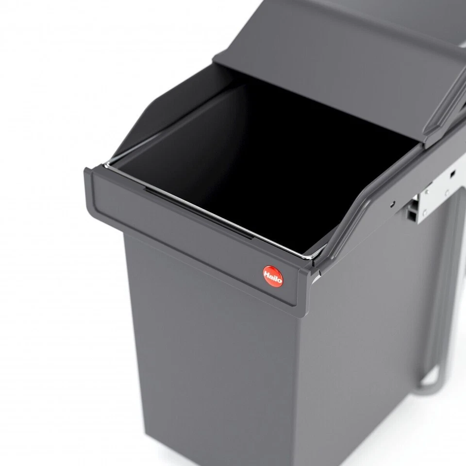 Abfallsammler Hailo 3650241 SingleBox 24 Liter Solo Mülleimer Einbau Abfalleimer - Bild 4 von 4