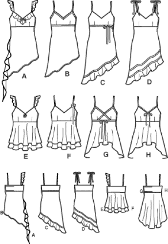 2004 Misses' Top Sewing Pattern U-Pick Size 4-18 Simplicity 4750 OOP - Picture 3 of 3