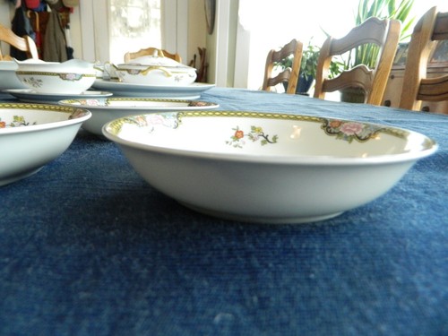 Noritake China Circa 1921 "Pheasant" (3) 5 1/4" Fruit Bowls 4-4 - Picture 5 of 7