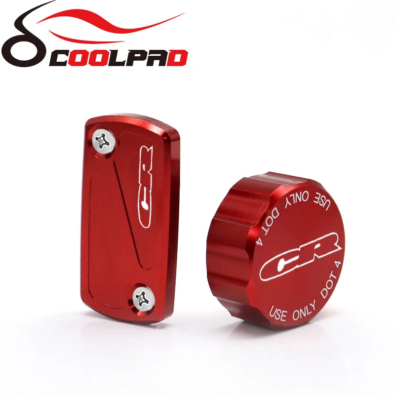 Tapa de depósito de freno delantero trasero PARA HONDA CR80R/CR85R CR125R CR 250R CR500R Foto 3 de 4