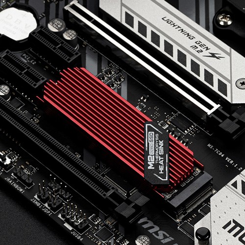 F# M.2 Solid State Hard Disk Heatsink Cooler Heat Radiator for PCIE 2280 SSD - Afbeelding 5 van 21