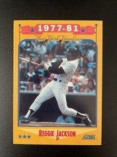 1988 Score - #502 Reggie Jackson