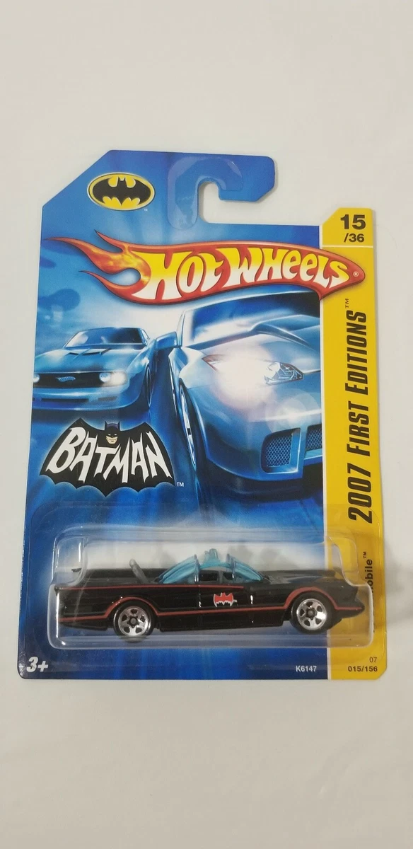 HOT WHEELS BATMOBILE 2007 FE 1966 TV SERIES 15 36 NEW eBay