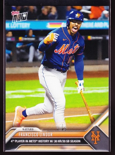 2023 Topps Now 924 Francisco Lindor