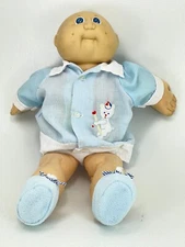 Vintage Original 1982 Coleco Cabbage Patch Kids Boy Doll w/ Clothes & Shoes
