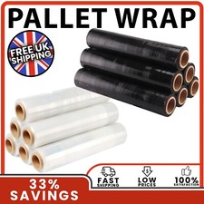 NEW STRONG PALLET STRETCH SHRINK WRAP CAST PARCEL PACKING CLING FILM LONG WRAP