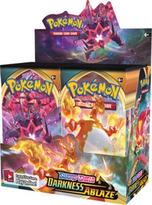 SWSH Darkness Ablaze Booster Packs x4 Pokemon - In Stock 1 of each art