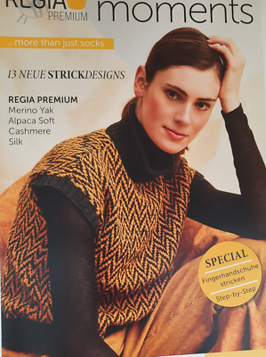 Regia PREMIUM MOMENTS 03: Alpaca Soft, Merino Yak, Silk, Cash -13 Designs # 7116
