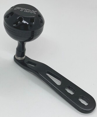 Manopola Personalizzata PRO Challenger Per Mulinello Newell Serie 300/400 - Vuota E FTDK, Alluminio - Foto 3