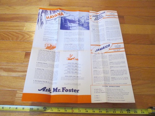 Folleto de viaje vintage de planes de viaje del Caribe de Pan American World Airways - Imagen 4 de 5