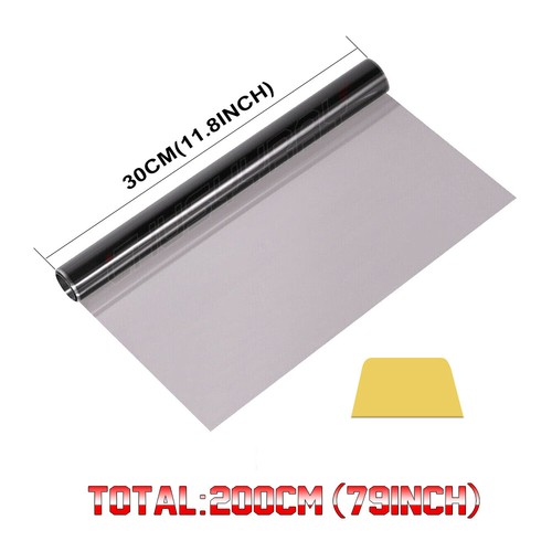 Pellicola fari anteriori auto vinile nero chiaro 30x200 cm per Nissan Qashqai J10 - Foto 9 di 11