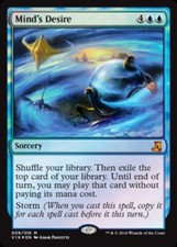 MTG - Mind's Desire - Foil - From the Vault: Lore - NM, English Magic FLAT RATE 