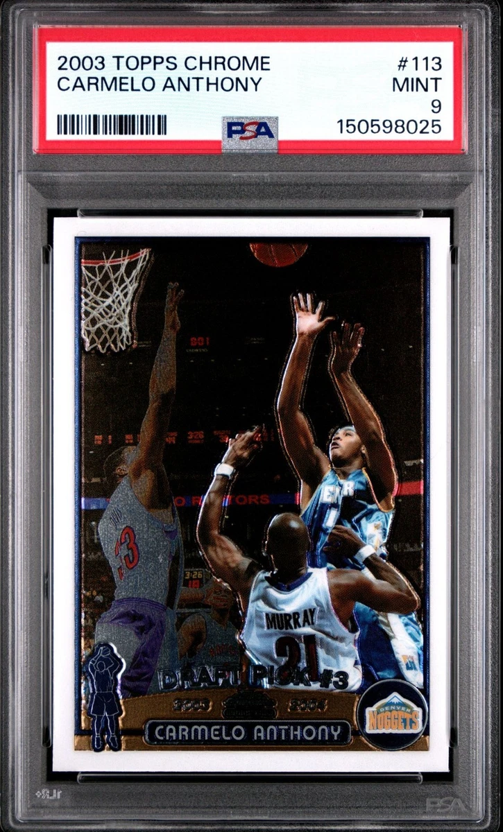 Topps Carmelo Anthony Basketball Rookie Sports Trading Cards