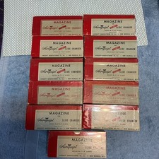 Lot of 11 Vtg Airequipt Automatic Aluminum 2" Slide Changer Magazines