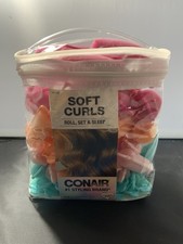 Conair 48 Count Self Grip Foam Hair Rollers Assorted Colors for Voluminous Curls