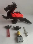 Lego 6007 CASTLE Bat Lord (Missing Torso and Cape) RARE LOOK!