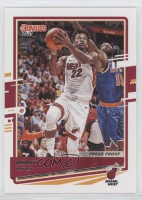 2020-21 Panini Donruss Press Proof Silver 78/349 Jimmy Butler #189 uk2