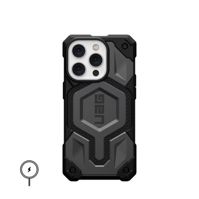 UAG iPhone 14 Pro Max Hülle Monarch Pro mit MagSafe Robust & Stoßfest - Grau