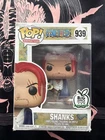 Funko Pop! One Piece Shanks #939 Chase Big Apple Collectibles Exclusive Box DMG
