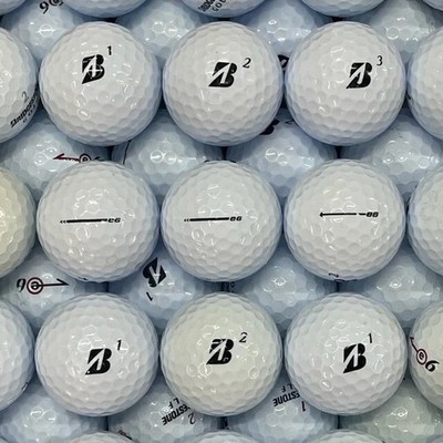 50 Bridgestone e6 Bulk Lot Used Golf Balls 4A Near Mint Condition White