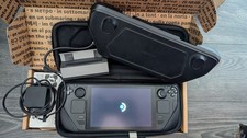 Valve Steam Deck LCD 64gb and 500gb SD card plus accessories bundle