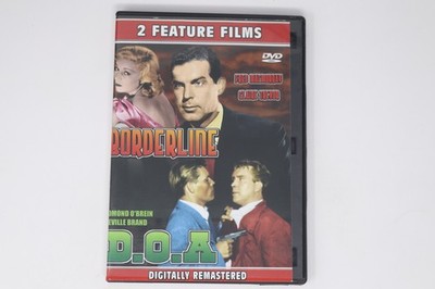 Borderline/ D.O.A. 2 Feature Films DVD Digitally Remastered