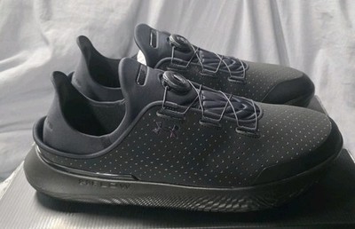 Under Armour UA SlipSpeed NB Trainer BOA Shoes Black 3026197-008 Men SZ 15 NWB