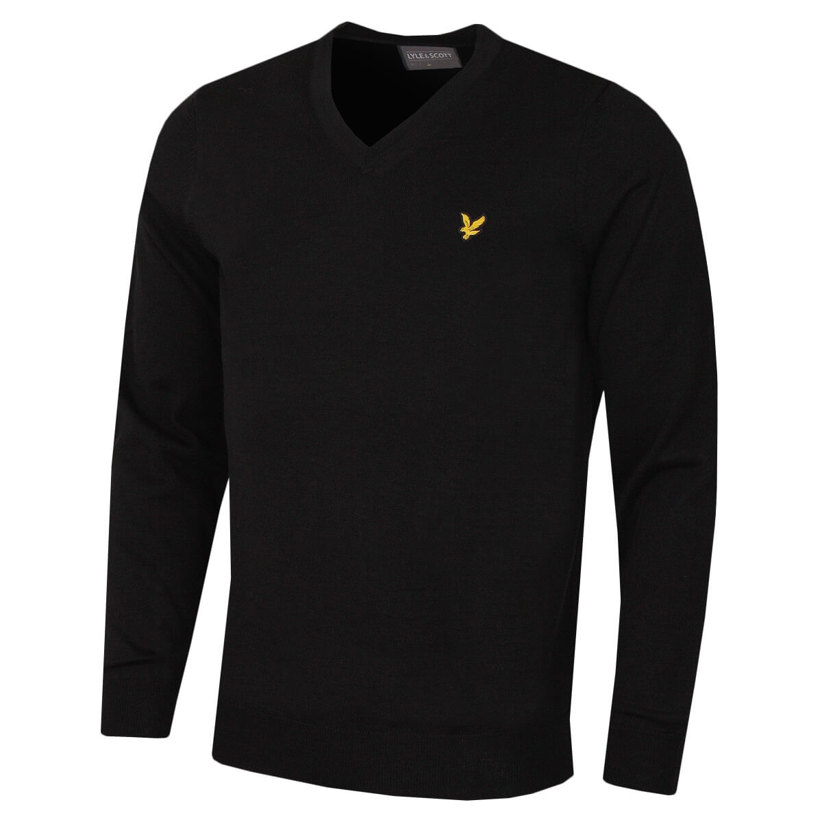 Lyle & Scott robuster Herrenpullover V-Ausschnitt Merinowolle Acryl 48 % Rabatt UVP