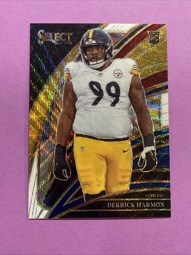 2025 Panini Select Derrick Harmon Club Level Tri-Color Prizm RC /249 #251