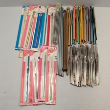 Large Lot 100+ Vintage Crochet Hooks Variety ...