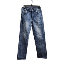American Eagle Outfitters Mens Medium Wash Straight Leg Jeans Size 29x30