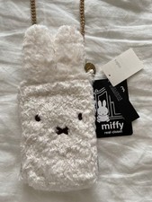 miffy m5N Unisex Smartphone Pouch Set Collab White  Colorful New
