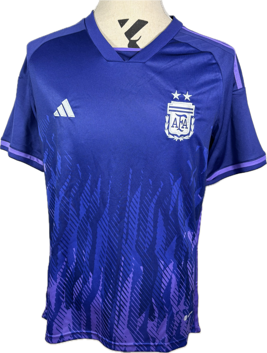 Argentina Soccer Jersey Men's sz XL 2022 - 2024 Away adidas Purple