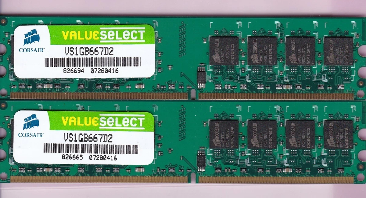 Corsair DDR2 SDRAM Computer Memory for sale | eBay