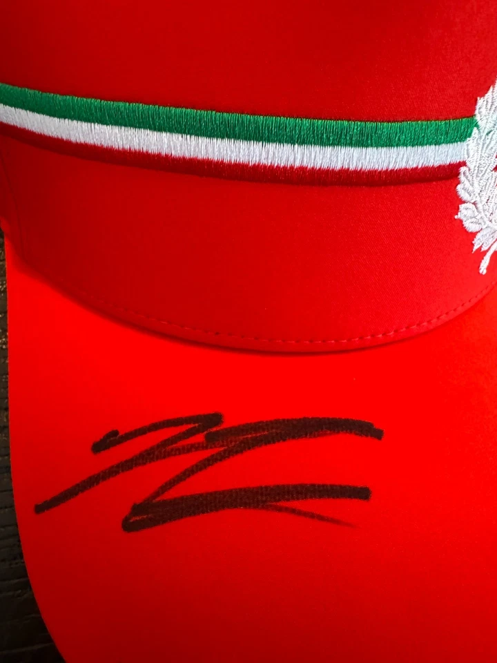 Charles Leclerc signed Ferrari F1 Racing official Puma hat JSA COA EXACT PROOF - Image 2 of 4