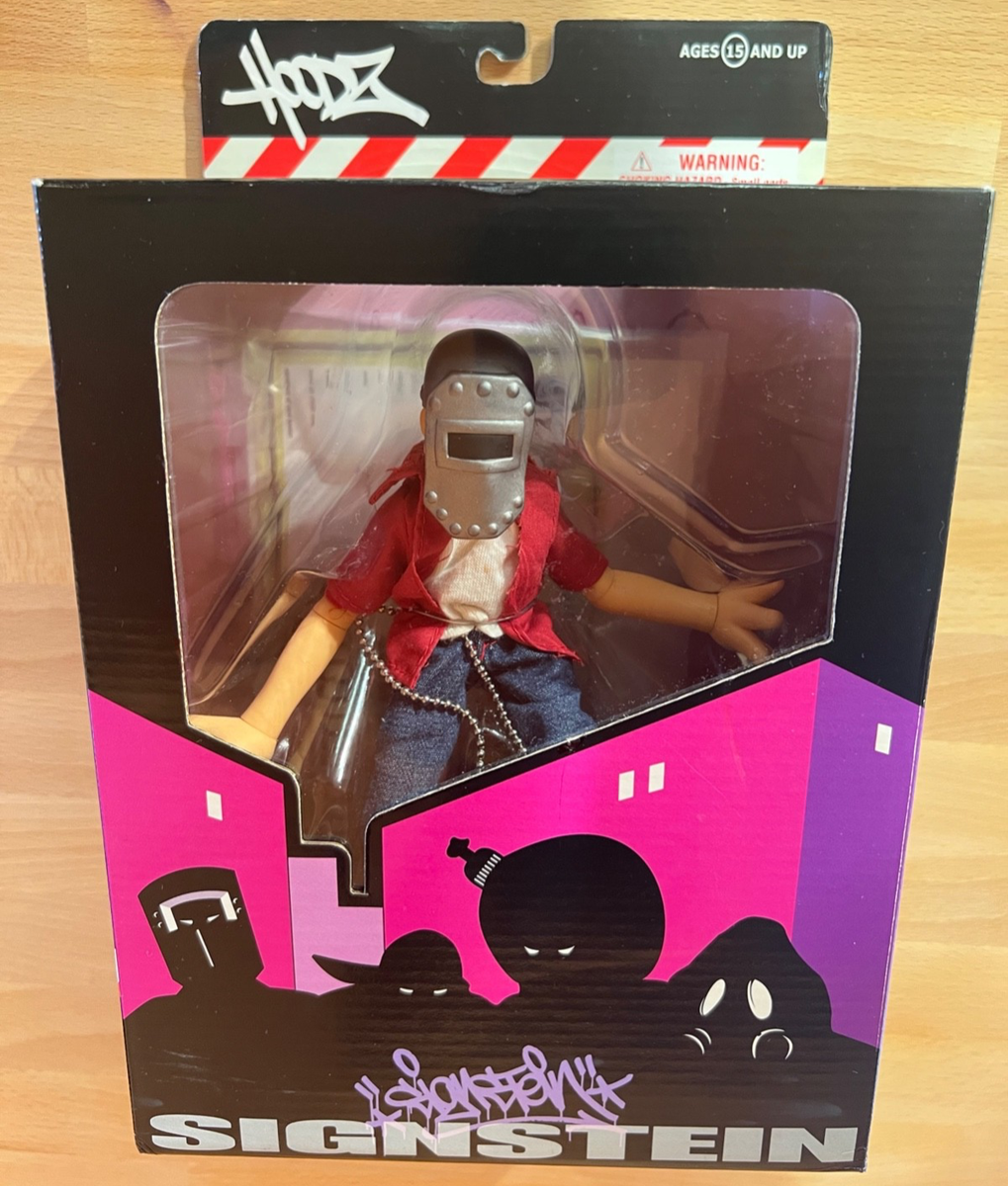 Mezco Toyz Hoodz Fat Cap Letter Man Vapor SignStein Graffiti