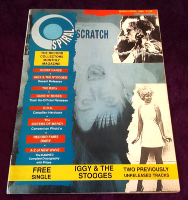 Spiral Scratch  Magazine March/April 1989 - No 7'' Single Included